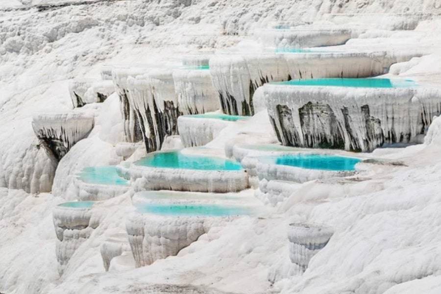 Pool in Akkaya Travertines